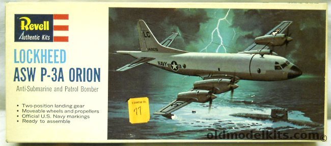Revell 1/115 Lockheed ASW P-3A Orion, H163-100 plastic model kit